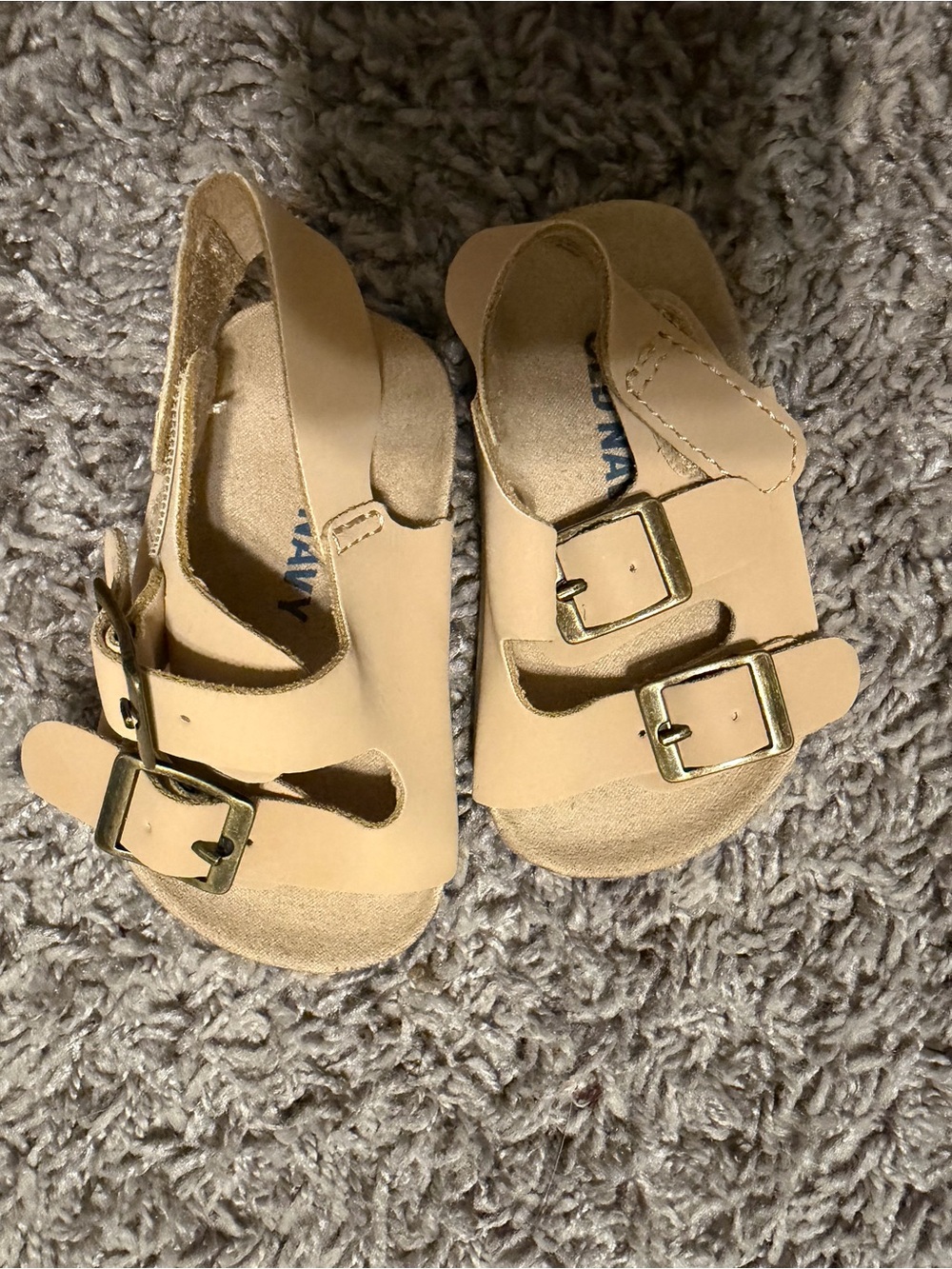 Old Navy Toddler Beige Buckle Sandals